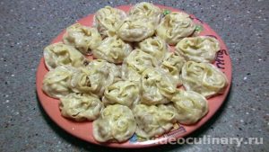 Манты с картофелем (картошка манти) — рецепт с фото и видео