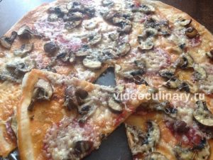 Пицца в микроволновке на готовой основе — рецепт с фото пошагово